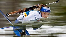 Tereza Vinklárková v závodu na 15 kilometr�. (11. února 2026)