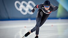 Martina Sáblíková v závod� na 5000 metr�. (12. února 2026)