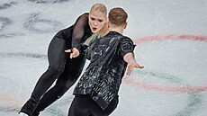 Natálie Taschlerová a Filip Taschler reprezentující �eskou republiku v...