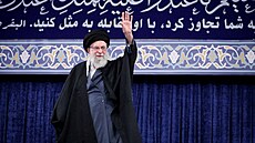 Nejvy��í duchovní v�dce Íránu Alí Chameneí (17. února 2026)