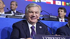 První zasedání Rady míru. Na snímku uzbecký prezident �avkat Mirzijojev. (19....