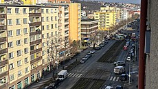 Policisté a záchraná�i zasahovali v pra�ských Vyso�anech u p�ípadu hol�i�ky,...