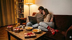 Tak t�eba takto m��e vypadat valentýnská romantika. Ilustra�ní obrázek byl...