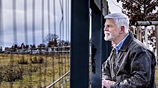 Prezident Petr Pavel s man�elkou Evou b�hem své náv�t�vy Prahy zavítali do...