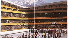 ZOH 1956 v Cortin� d�Ampezzo. Slavnostní zahájení