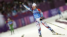 �eský biatlon nasbíral v So�i 2014 �est medailí z devíti. Fini�manka �enské...