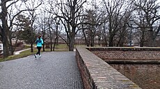 Vy�ehradské bastiony, kde se film také natá�el.