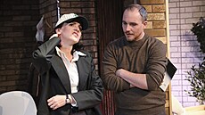 Hra changes v Národním divadle Brno, kde hrají jen dva herci - Petra Lorenc a...