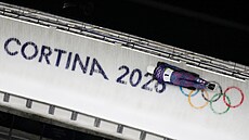 Britský skeletonista Matt Weston v olympijském závod�.