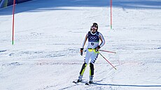 Zklamaná Lena Dürrová po vypadnutí ve druhém kole skv�le rozjetého olympijského...