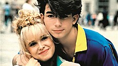 Snímek z roku 1987: Patnáctiletá Mariana Slováková a �estnáctiletý Rudolf...