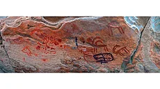 Archeologové objevili na egyptském poloostrov� Sinaj nalezi�t� skalního um�ní...