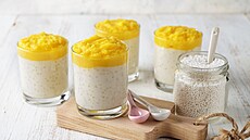 Tapioka, tapiokový pudink, tapiokové perly, tapioca pearls