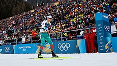 Bulharská biatlonistka Lora Christovová ve vytrvalostním závod� na olympijských...