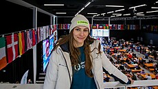 �e�tí curle�i Julie Zelingrová a Vít Chabi�ovský, osmí na ZOH v Milán�, p�ijeli...