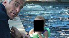 Fotografie zve�ejn�ná americkým ministerstvem spravedlnosti zachycuje Jeffreyho...