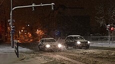 Sn�hová nadílka v Moravskoslezském kraji, n�kde napadlo a� 15 cm sn�hu (14....