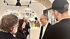 Nová výstava: Temná lyrika Jaroslava Vale�ky p�iná�í do Prahy obrazy plné...