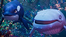 Z filmu Velrybí píse�