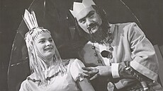 Here�ka Jana Tome�ková v inscenaci Zlatovláska. Byla to její první role v...