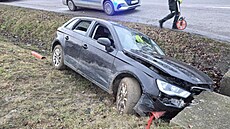 Fotografie z místa nehody syna herce Maro�e Kramára (2026)