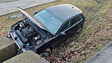 Fotografie z místa nehody syna herce Maro�e Kramára (2026)