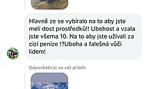 Nikola Hezucká sdílela na Instagramu jednu z nenávistných zpráv, které ji...