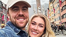 Hv�zdný ly�a�ský pár oznámil své zasnoubení v dubnu 2024.