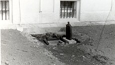 Poprav�í místo ve dvo�e pankrácké v�znice, u�ívané k výkonu trestu smrti v...