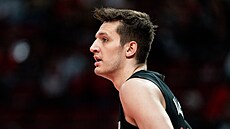 Vít Krej�í v dresu Portland Trail Blazers
