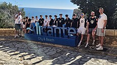 Mladí d��ín�tí basketbalisté b�hem turnaje EYBL v Alicance