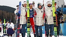 Norské b�kyn� na ly�ích získaly ve �tafet� zlato.