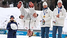 Ameri�anovi Benu Ogdenovi st�íbrná medaile z klasického sprintu obrátila sv�t...