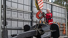 Kotva z poslední �eskoslovenské námo�ní lodi T�inec. (12. února 2026)