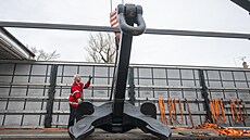 Kotva z poslední �eskoslovenské námo�ní lodi T�inec (12. února 2026)