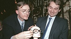 Originální synkopický orchestr zastoupený Ond�ejem Havelkou (vlevo) a Pavlem...