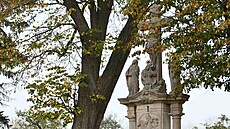 Opravené souso�í Kalvárie ve Velké Vsi v Broumov� (2018)