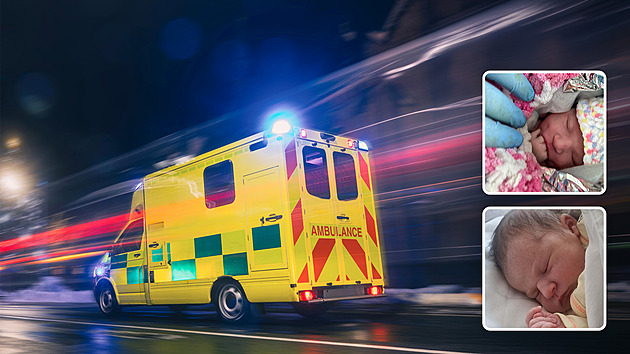Miminka byla rychlejší než záchranáři, holčička se narodila v autě na dálnici