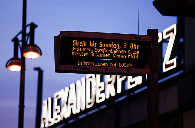 Dopraváci v Německu vyšli do dvoudenní stávky. Letos již podruhé