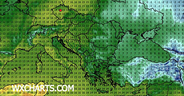 V Česku bude tepleji než v Řecku a Bulharsku. Ve Francii mají skoro třicítky