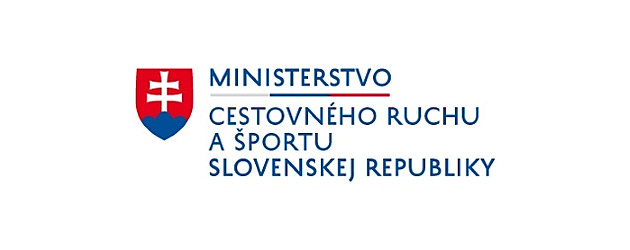 logo Ministerstva cestovn�ho ruchu a �portu Slovenskej republiky
