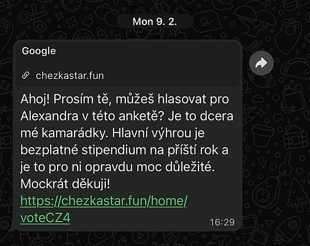 Policie varuje uživatele WhatsAppu. Útoku podlehl i Bělobrádek či Topolánek