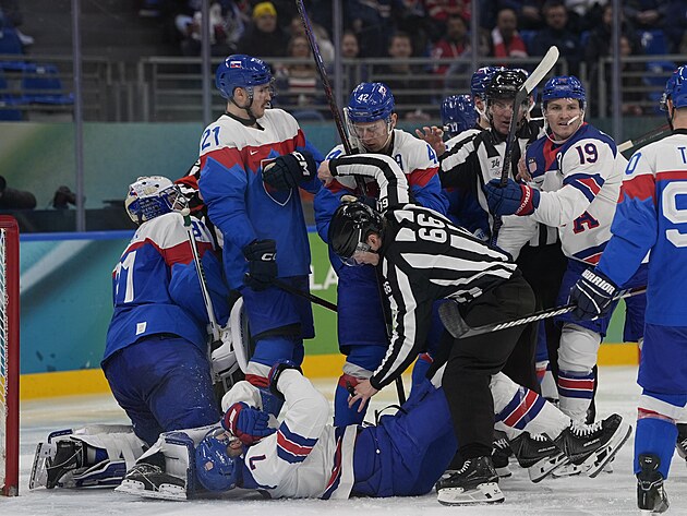 Milano'daki 2026 Olimpiyat Oyunlarında Hokey: Yarı Final ABD – Slovakya 6:2