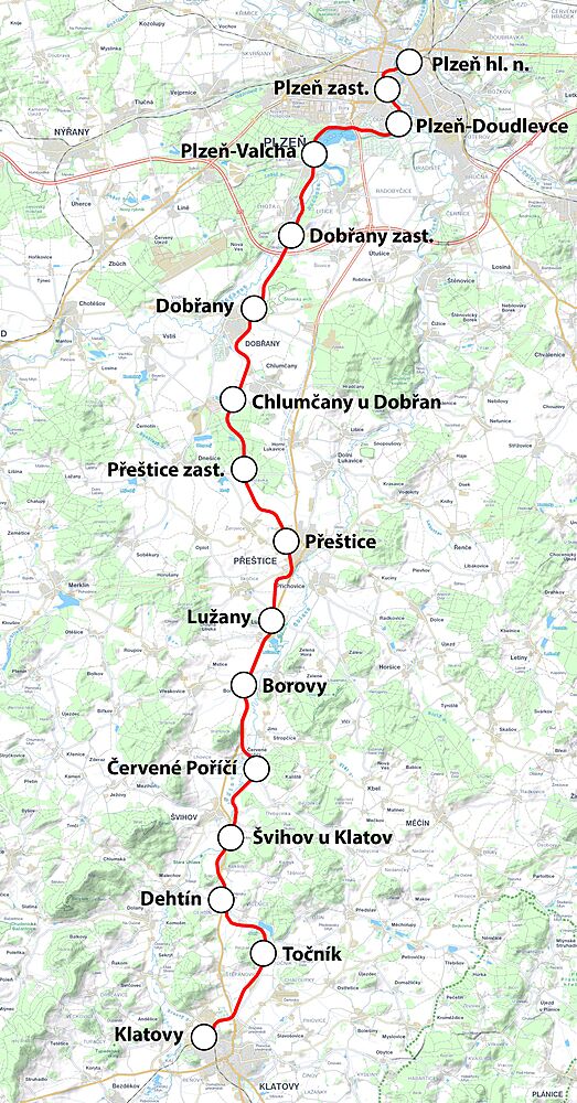 170 Plzeň Klatovy'nin baktığı parkur hangisi?