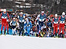 Olympijské finále b�eckého závodu na 50 kilometr�. (21. února 2026)