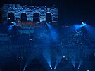 Verona Arena p�i záv�re�ném ceremoniálu zimních olympijských her (22. února...