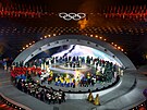 Záv�re�ný ceremoniál zimních olympijských her (22. února 2026)