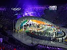 Záv�re�ný ceremoniál zimních olympijských her (22. února 2026)