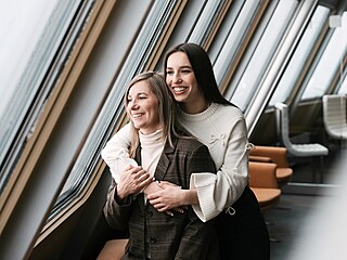 Hana Strouhalová a Zuzana Mad�rová