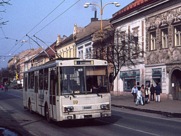 Trolejbus �koda 14 Tr, Pre�ov, 1993